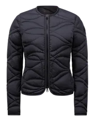 Moncler Pyrope kurze Daunenjacke Blau