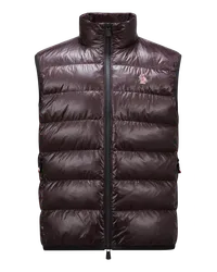 Moncler Daunenweste Braun