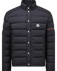 Moncler Colomb kurze Daunenjacke Blau