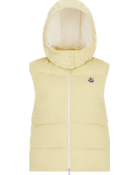 Moncler Agelao Daunenweste Gelb