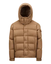 Moncler Kurze Vezere Flanelldaunenjacke Braun