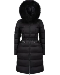 Moncler Boedic lange Daunenjacke Schwarz