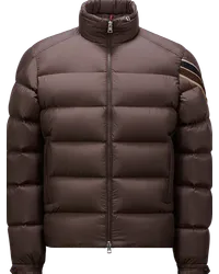 Moncler Solayan kurze Daunenjacke Braun