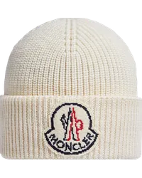 Moncler Mütze aus Wolle Weiss