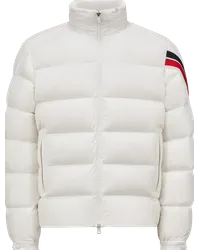 Moncler Solayan kurze Daunenjacke Weiss