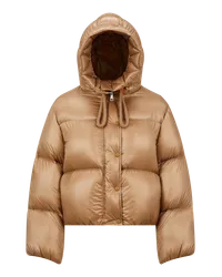 Moncler Kurze Borey Daunenjacke Beige