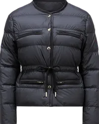 Moncler Echione kurze Daunenjacke Schwarz