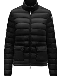 Moncler Lans kurze Daunenjacke Schwarz