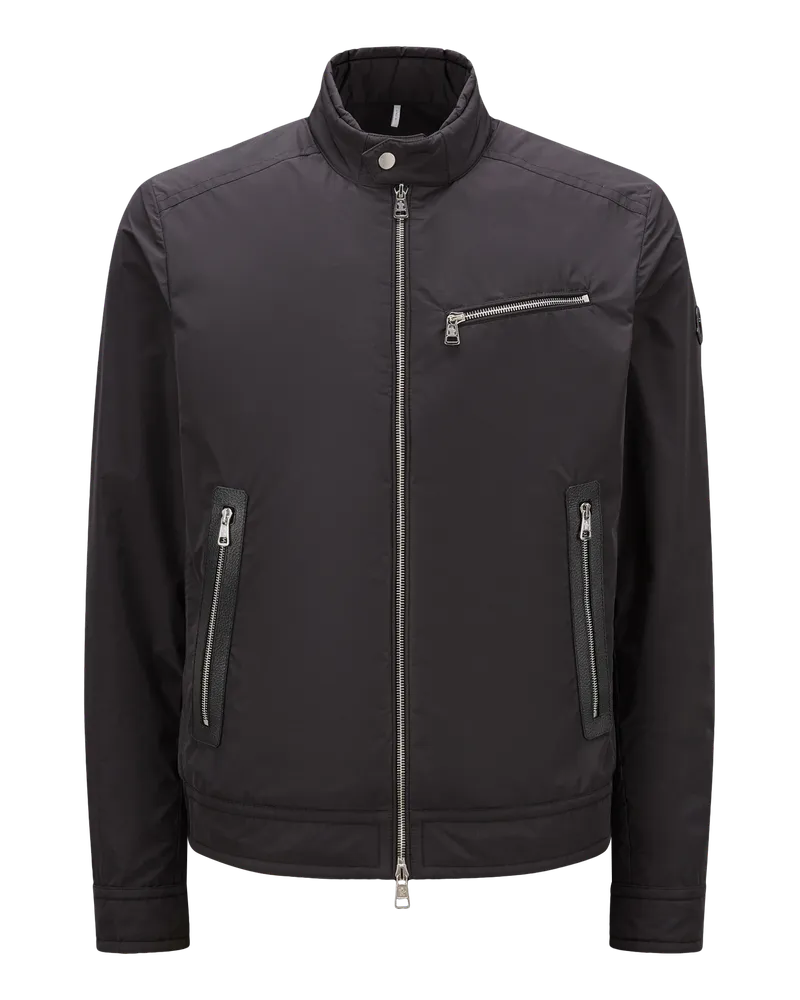 Moncler Drome Bikerjacke Schwarz