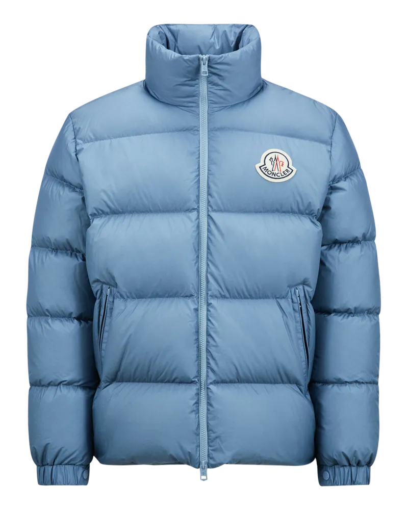 Moncler Citala kurze Daunenjacke Blau