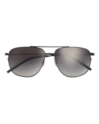 Moncler Alumni Pilotensonnenbrille Schwarz