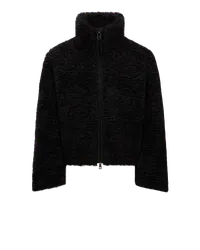 Moncler Bridoire kurze Daunenjacke Schwarz