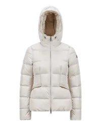 Moncler Avoce kurze Daunenjacke Weiss