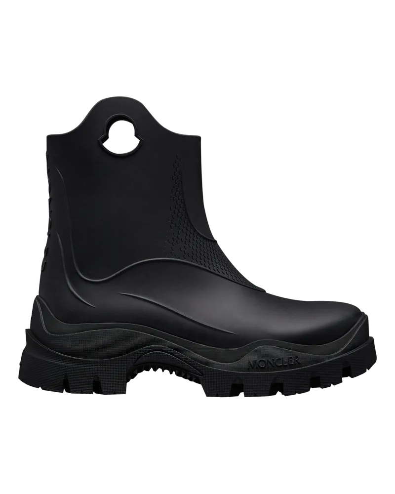 Moncler Misty Regenstiefel Schwarz