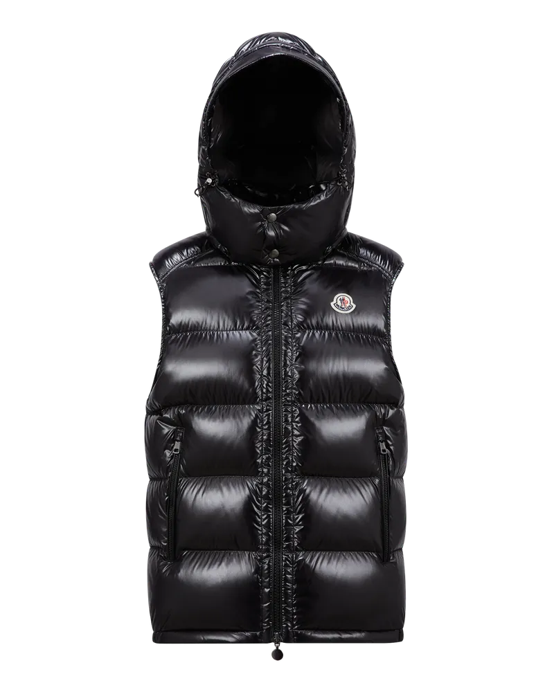 Moncler Bormes Daunenweste Schwarz