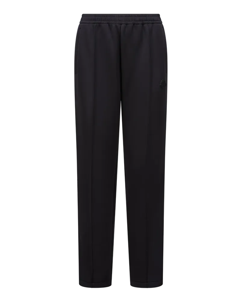 Moncler Sweatpants aus Neopren Schwarz