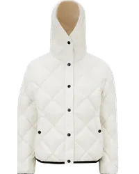 Moncler Arvouin Kurze Daunenjacke Weiss