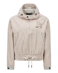 Moncler Kordoberteil mit Kapuze Beige