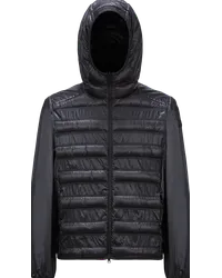 Moncler Luseney kurze Daunenjacke Schwarz