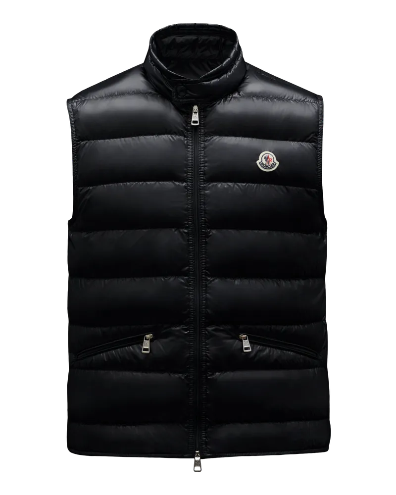 Moncler Gui Daunenweste Schwarz