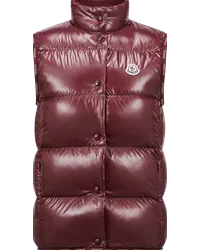 Moncler Badia Daunenweste Rot