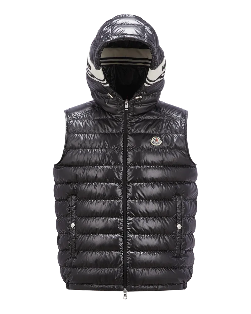 Moncler Clai Daunenweste Schwarz