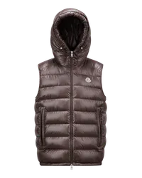 Moncler Barant Daunenweste Braun