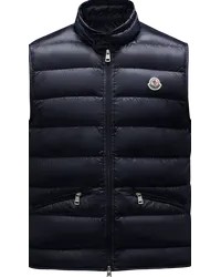 Moncler Gui Daunenweste Blau