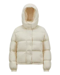 Moncler Ettore kurze Daunenjacke Weiss