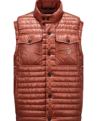 Moncler Ollon Daunenweste Rot