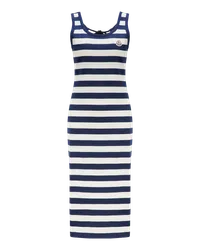 Moncler Striped Midi Dress Bunt