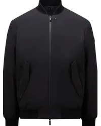 Moncler Kraun kurze Daunenjacke Schwarz