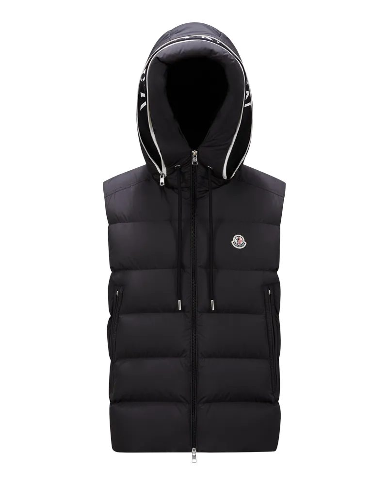 Moncler Cardamine Daunenweste Schwarz