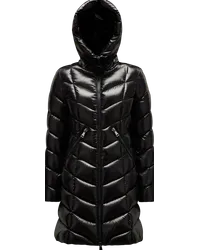 Moncler Marus Lange Daunenjacke Schwarz