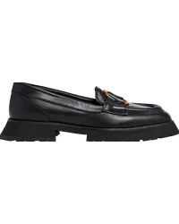 Moncler Bell Loafer aus Leder Schwarz