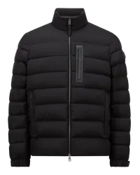 Moncler Lauriolle kurze Daunenjacke Schwarz