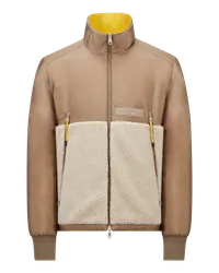 Moncler Vallorch wendbare Daunenjacke Beige