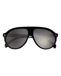 Moncler Fhaite Pilotensonnenbrille Schwarz