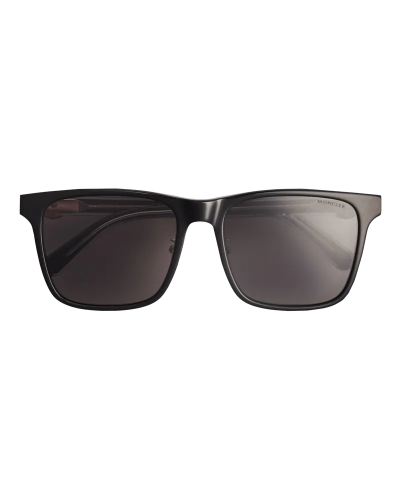 Moncler Quadratische Sonnenbrille Braun