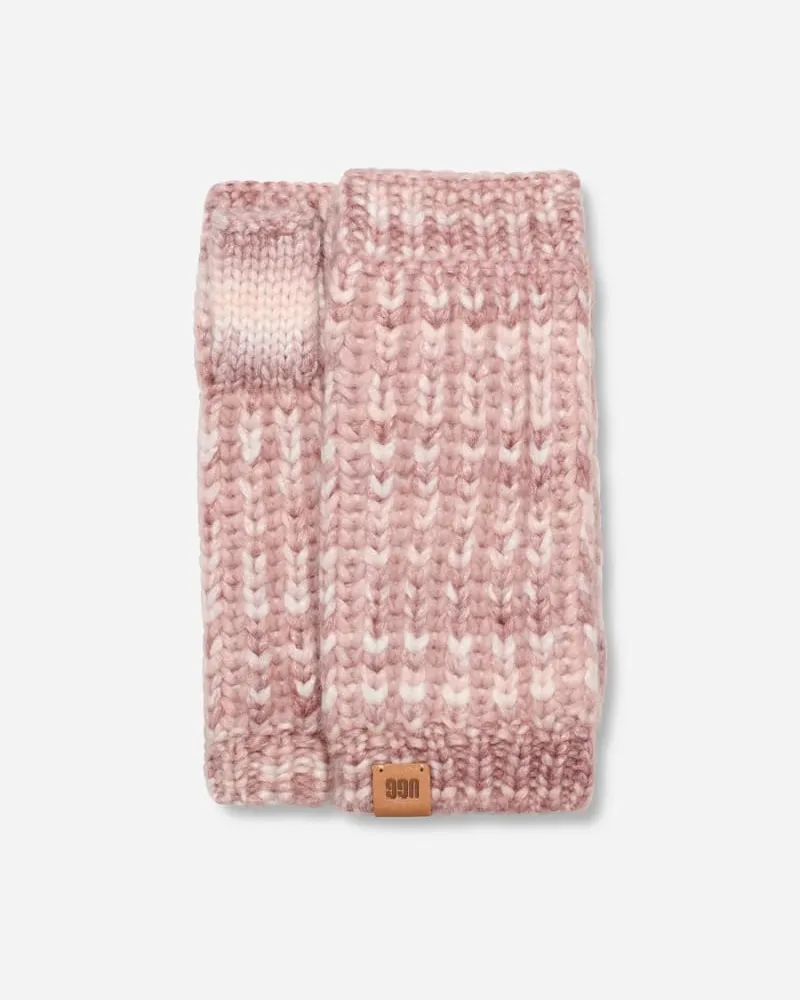 UGG Grobstrickhandschuhe mit Space-dye-Effekt für Damen in Ashen Rose Multi, Größe Ashen