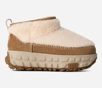 Venture Daze Ultra Mini Cozy Boot für Damen in White, Größe Schaffell/Leder