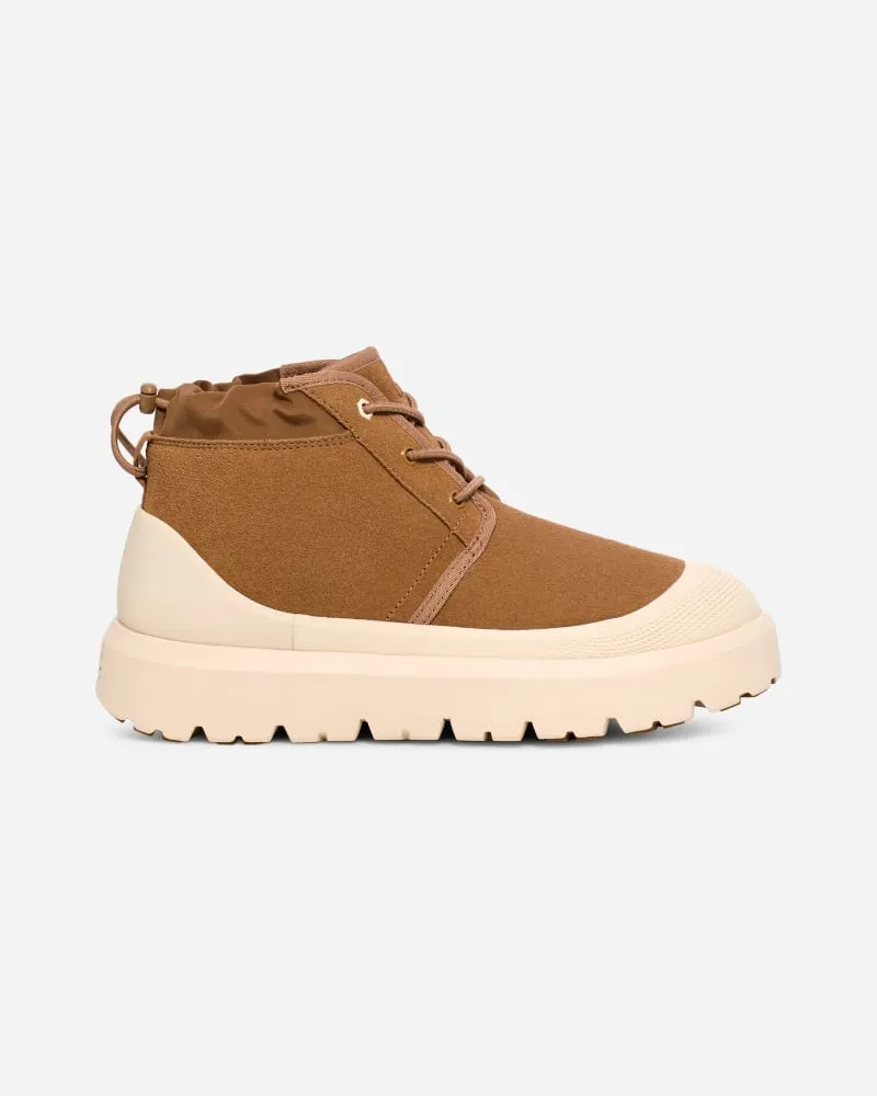 UGG Neumel Weather Hybrid Boot für Herren in Brown, Größe Veloursleder/Wasserdicht Chestnut