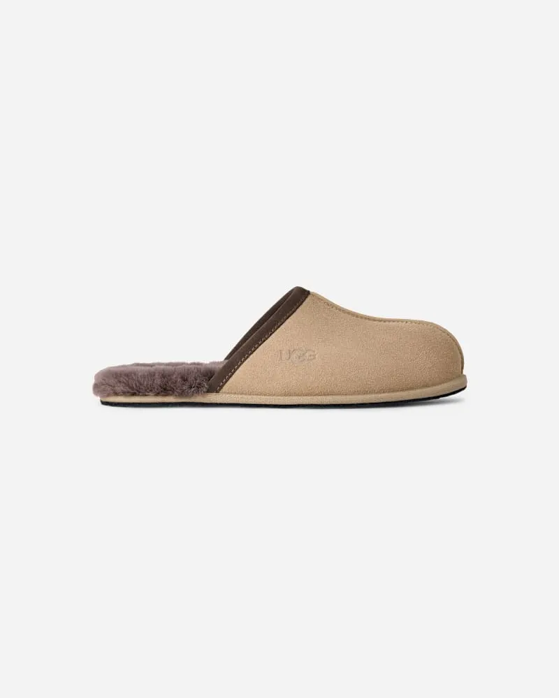 UGG Scuff Hausschuh für Herren | UGG® EU in Brown, Größe Wildleder Mustard