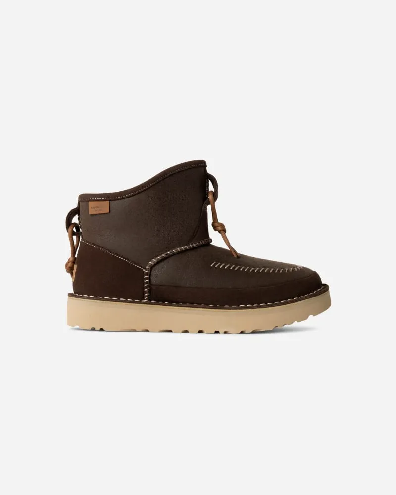 UGG Classic Campfire Crafted Regenerate Boot für Herren in Brown, Größe Veloursleder/Twinface Burnt