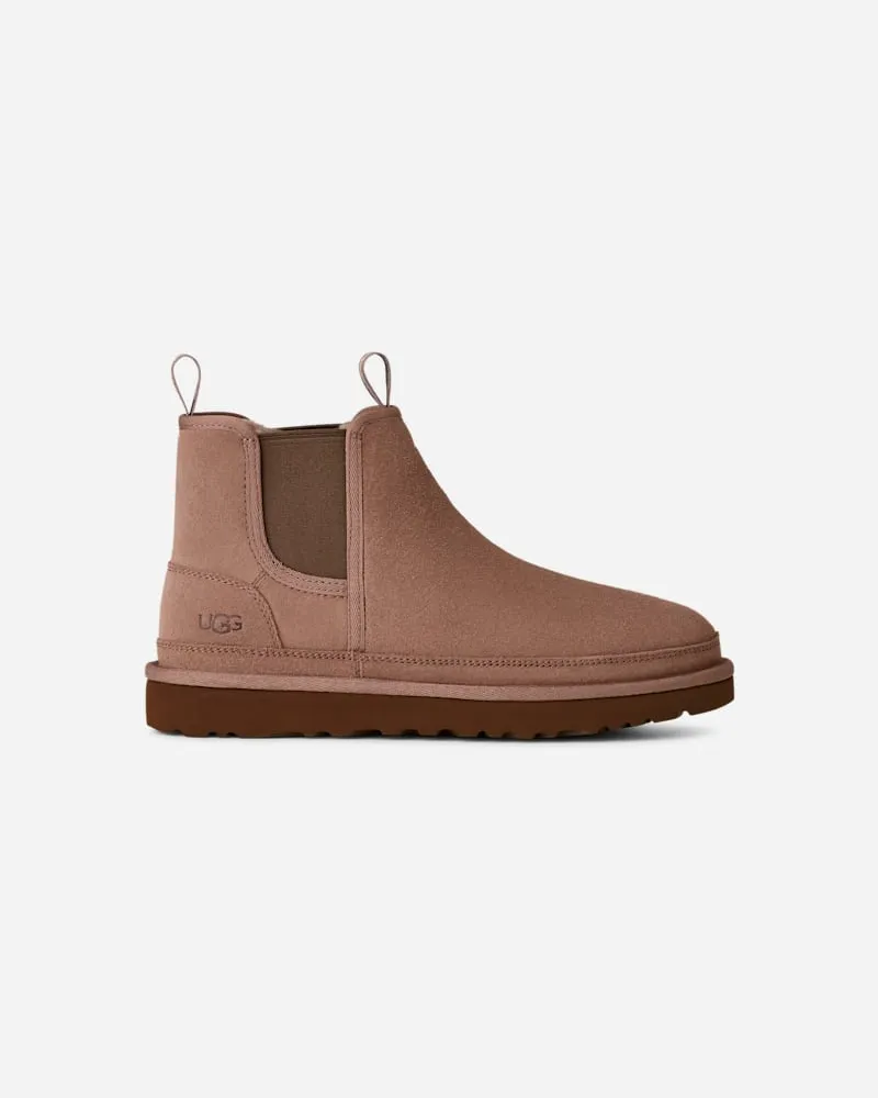 UGG Neumel Chelsea Boot für Herren | UGG® EU in Rocky Oak, Größe Veloursleder Rocky