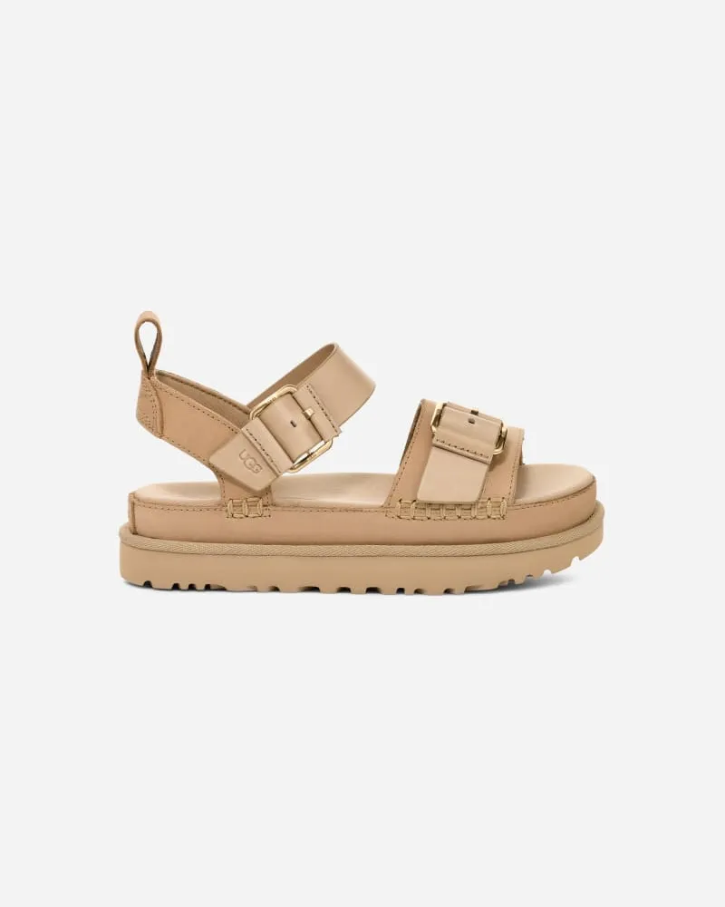 UGG Goldenstar Villa für Damen in Brown, Größe Nubukleder/Leder Mustard