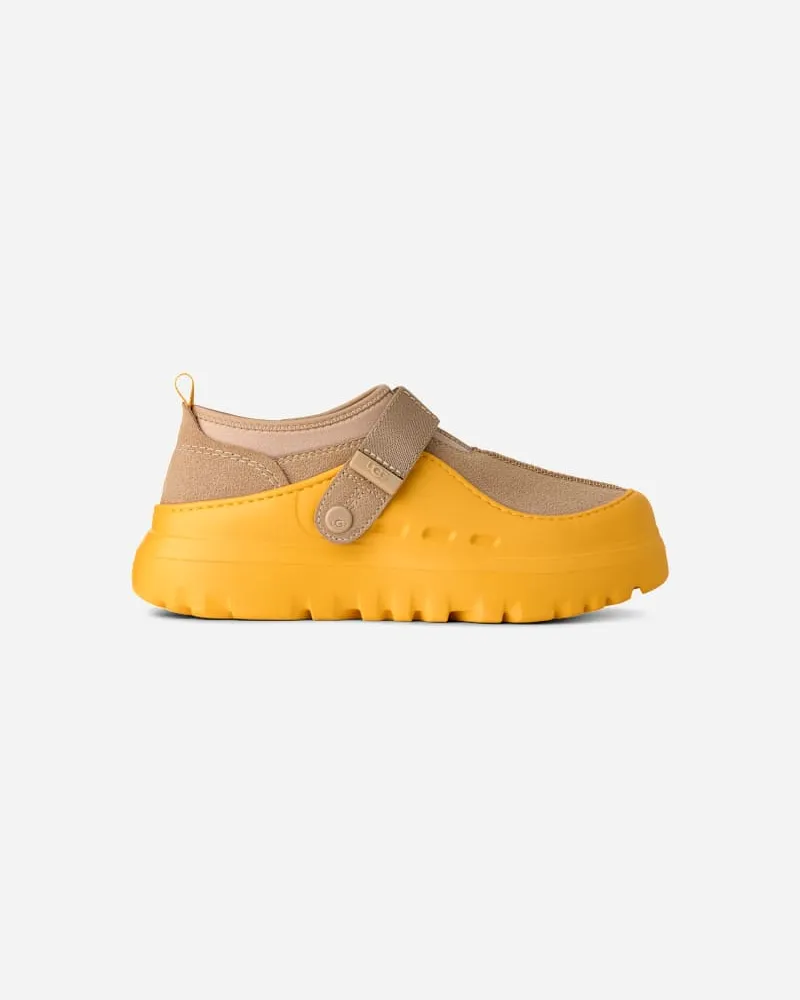 UGG PeakMod Lowcut für Herren in Brown, Größe Veloursleder Mustard