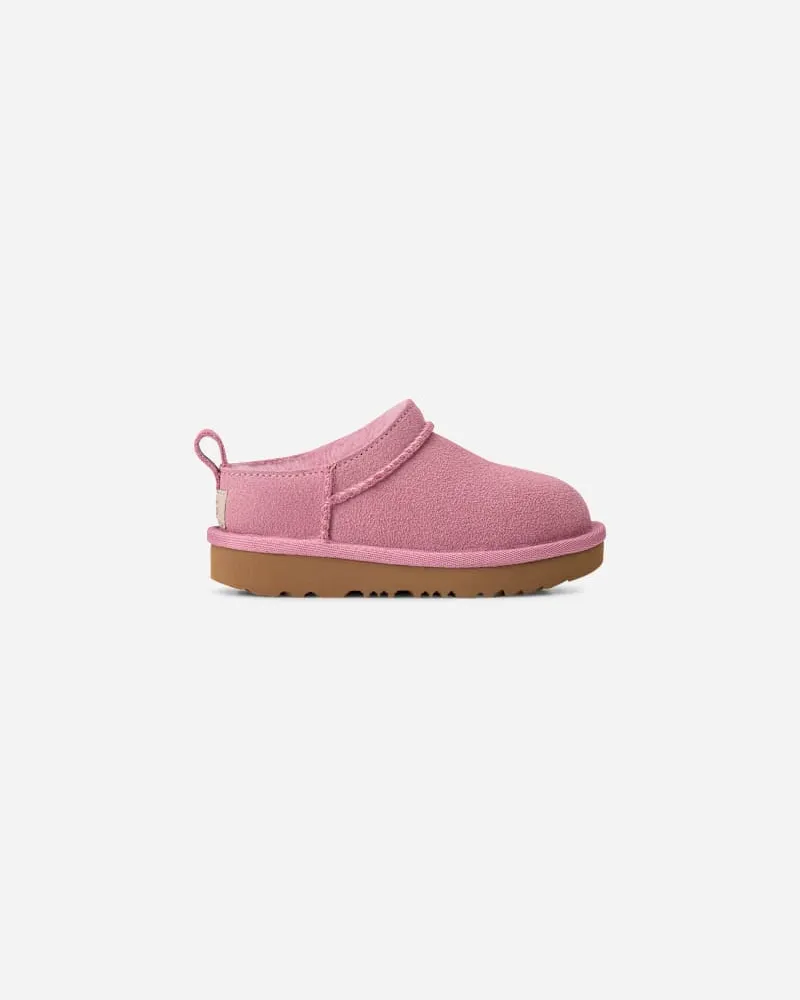 UGG Classic Micro Boot für Kinder in Dusty Orchid, Größe Wildleder Dusty