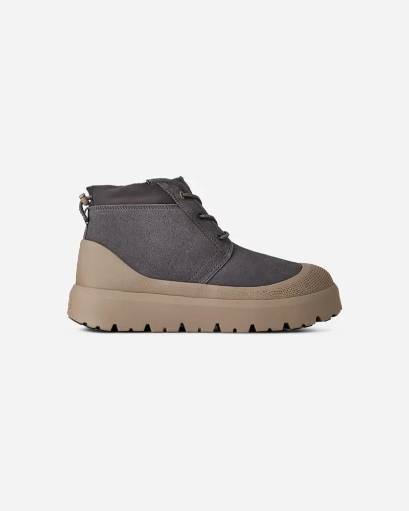 UGG Neumel Weather Hybrid Boot für Herren in Grey, Größe Veloursleder/Wasserdicht Obsidian