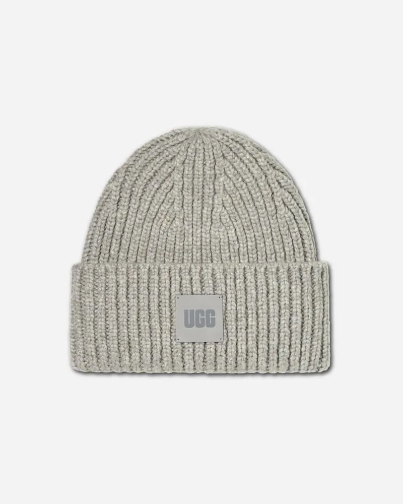 UGG Breit gerippte ® Beanie für Damen | UGG® EU in Cobble, Größe Acrylmischung Cobble